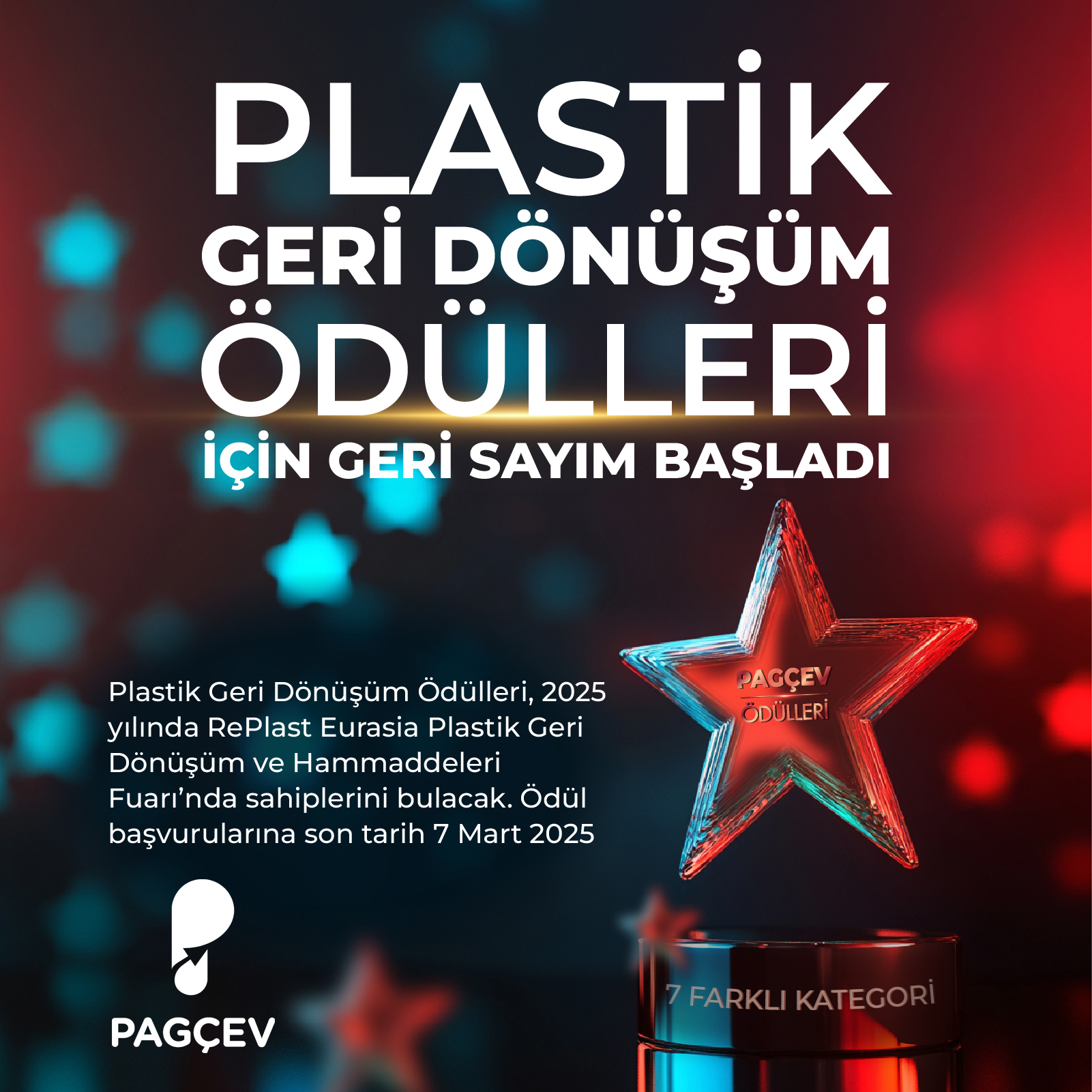 PAGÇEV Plastik Geri Dönüşüm Ödülleri 2025 Başvuruları Başladı