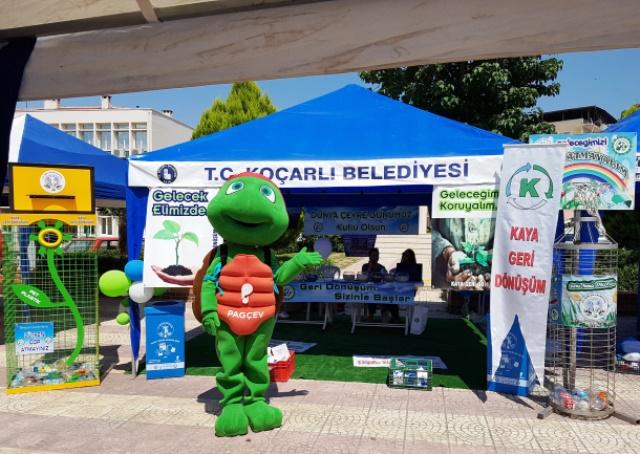 Koçarlı Belediyesi Cumhuriyet Meydanında Dünya Çevre Günü Kutlandı