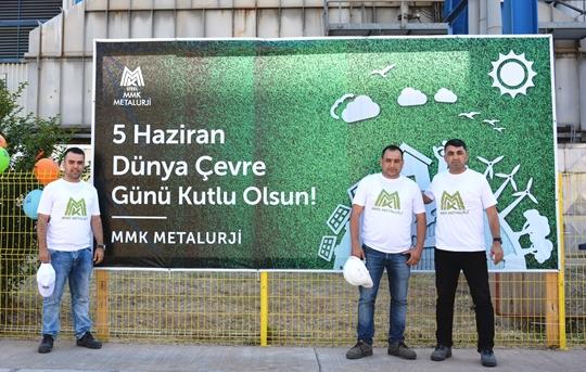 MMK METALURJİ’ DE 5 HAZİRAN DÜNYA ÇEVRE GÜNÜ KUTLANDI 