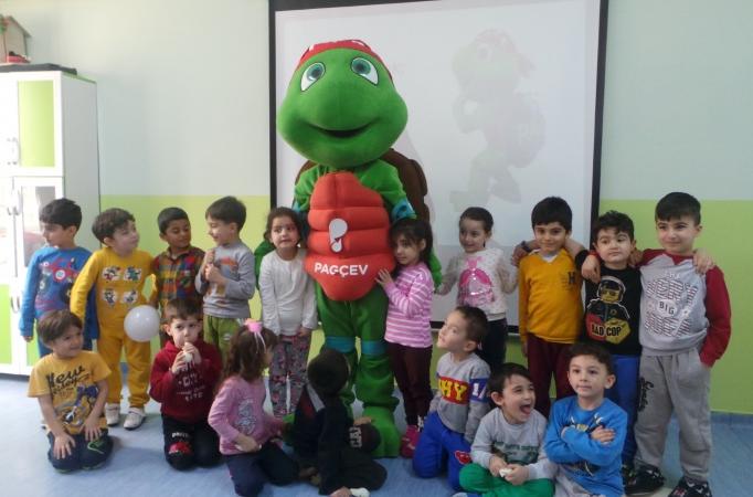 Ziya Gökalp Anaokulu Öğrencilerine Geri Dönüşüm Eğitimi Verildi